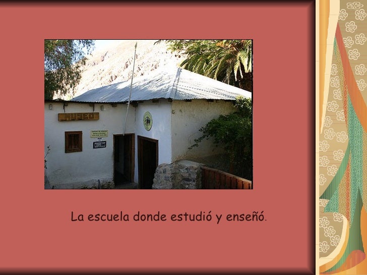 Gabriela Mistral que estudio y donde Gabriela Mistral que estudio y donde