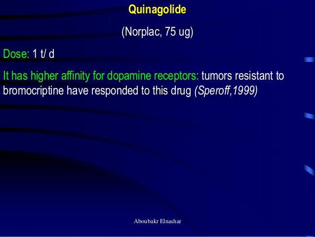 Bromocriptine Dose For Galactorrhea