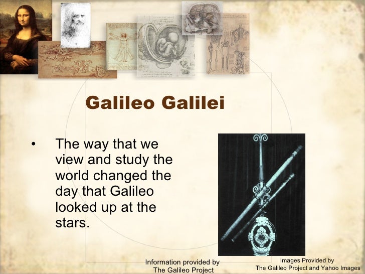 Galileo Galilei Essay