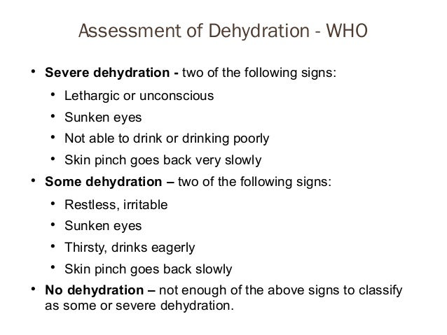 Dehydration In Adult 67