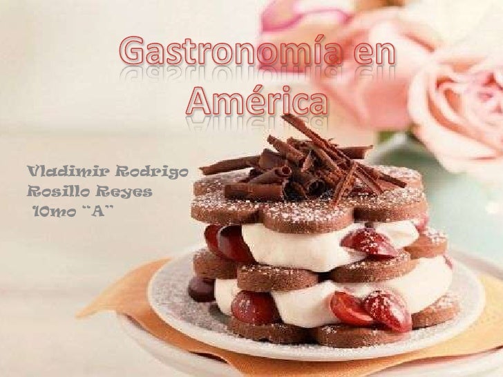 GASTRONOMIA AMERICA gastronomia america: