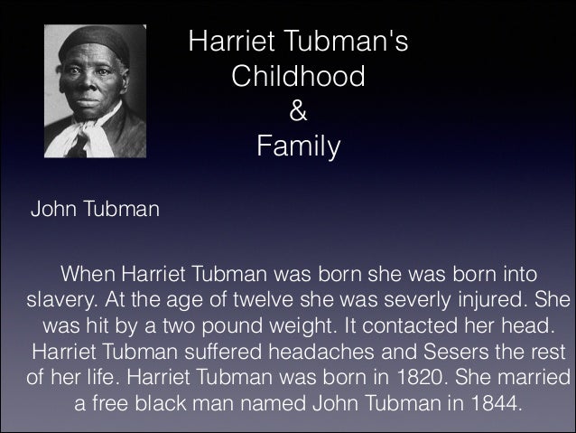 Harriet Tubman Essays