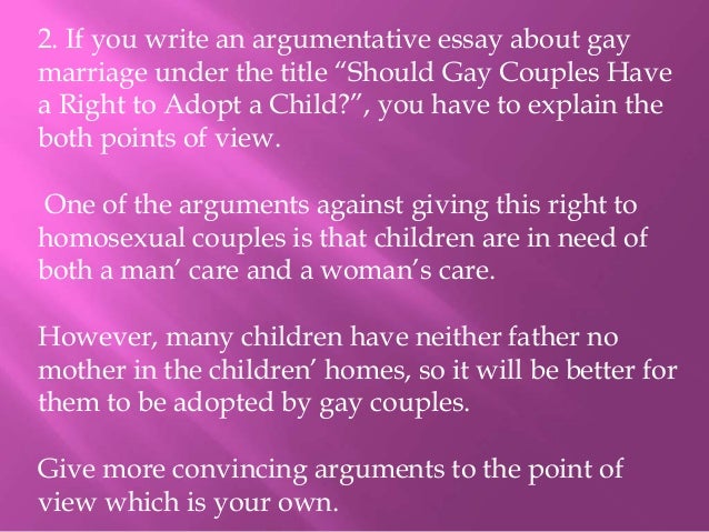 Logical Arguments Against Gay Marriage 23