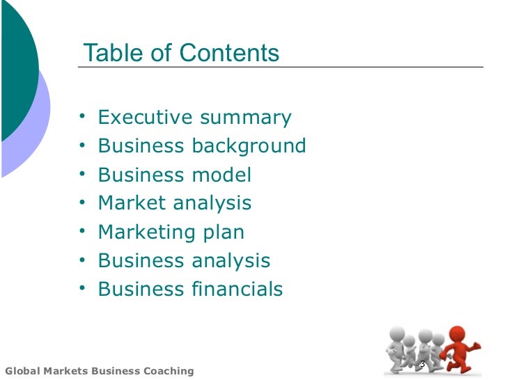 Market Analysis In A Business Plan