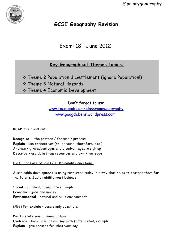 We do gcse coursework