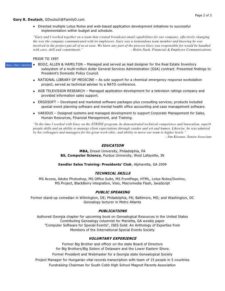 resume atlanta