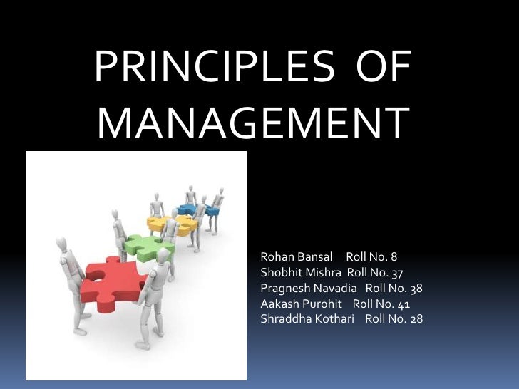 Principles of management pdf