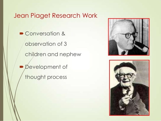 Jean piaget essay