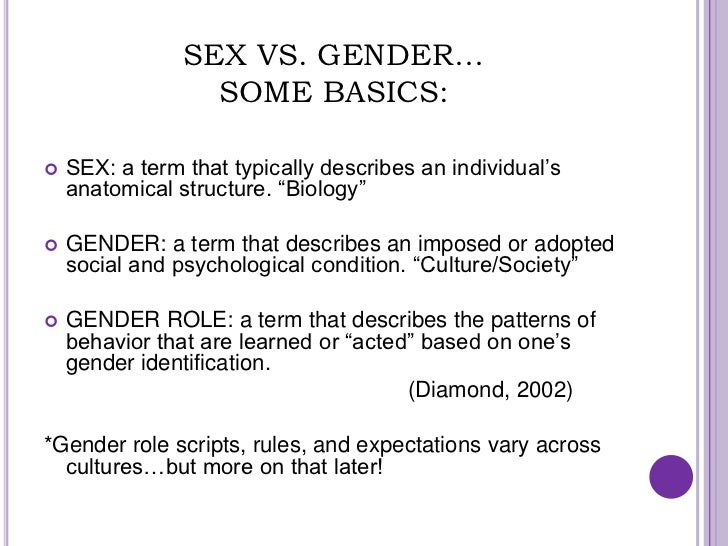 sex vs gender Defining sex vs gender have you ever gone shopping for toys and noticed that in most stores, toys are separated into sections for girls or boys. sex vs gender Defining sex vs gender have you ever gone shopping for toys and noticed that in most stores, toys are separated into sections for girls or boys.