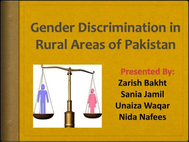Causes of gender discrimination in pakistan image