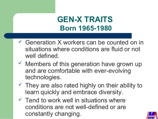 gen x characteristics