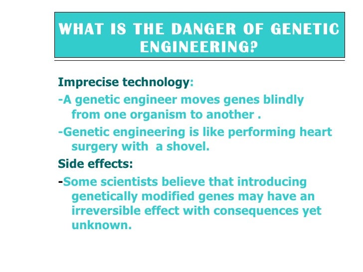 genetic engineering is the future essay genetic engineering is the future essay