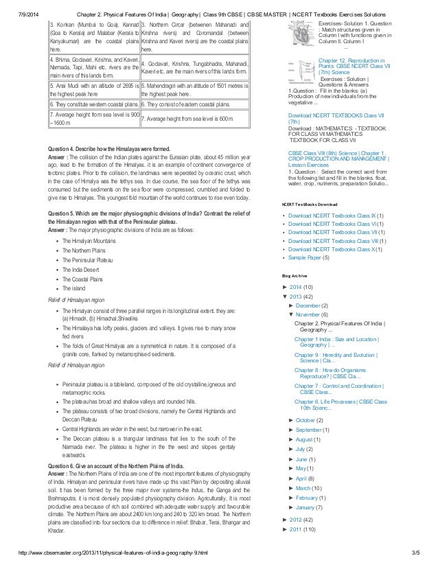 Canadian Geography Exam Notes Homework Sample Tete De