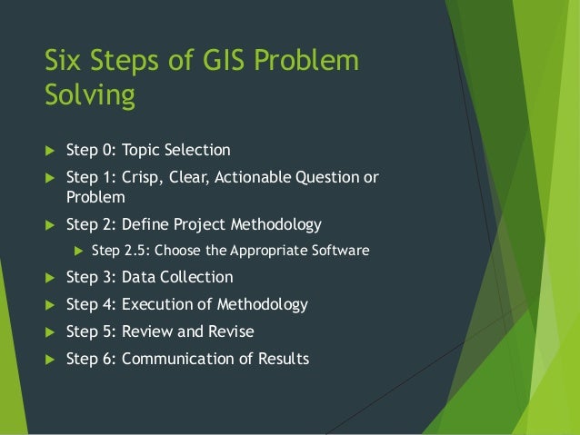 8 Steps Problem Solving