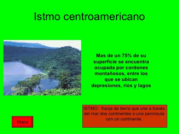 Franja De Tierra Que Une Dos Continentes