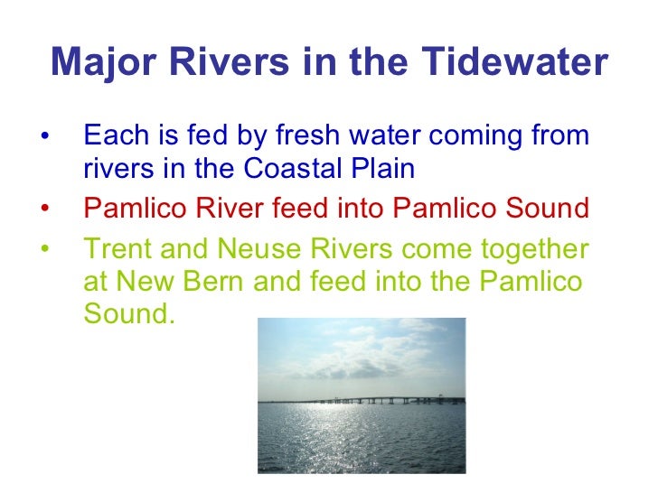 North Carolina Geography The Tidewater Region