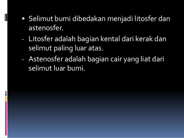 Geo kelayakan bumi untuk kehidupan, proses