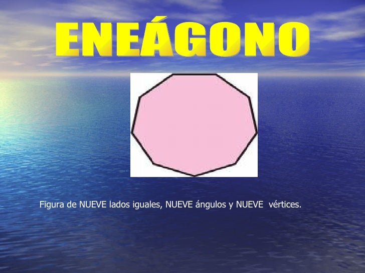 Polígono De Nueve ángulos Y Nueve Lados