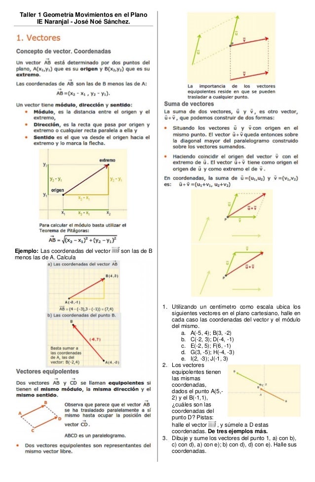 GEOMETRIA MOVIMIENTOS EN EL PLANO geometria movimientos en el plano: