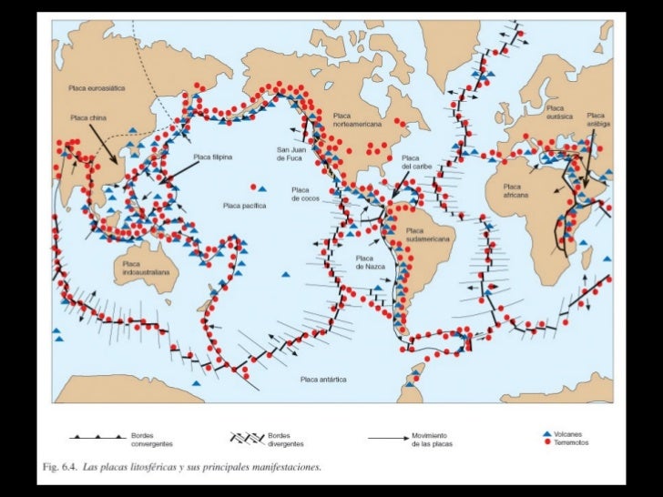 Resultado de imagen de localización volcanes y terremotos