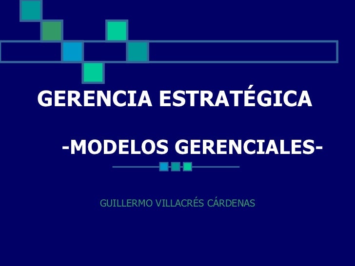 GERENCIA ESTRATEGICA ADMINISTRACION gerencia estrategica administracion: