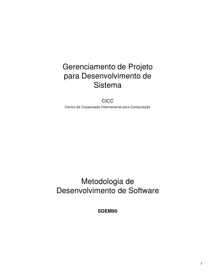 Tese de mestrado gerenciamento de projetos