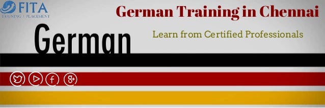 German Training in ChennaiLearn from Certified Professionals
