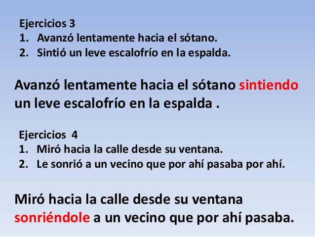 Resultado de imagen para GERUNDIO CONJUNTO