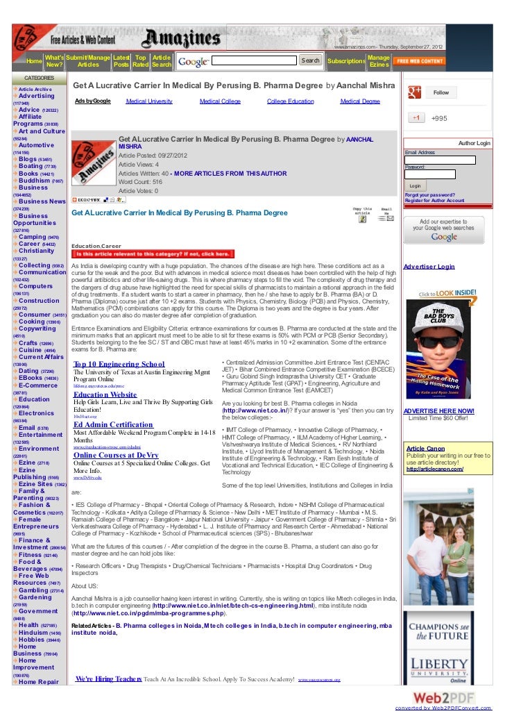 Free Sample Personal Statements