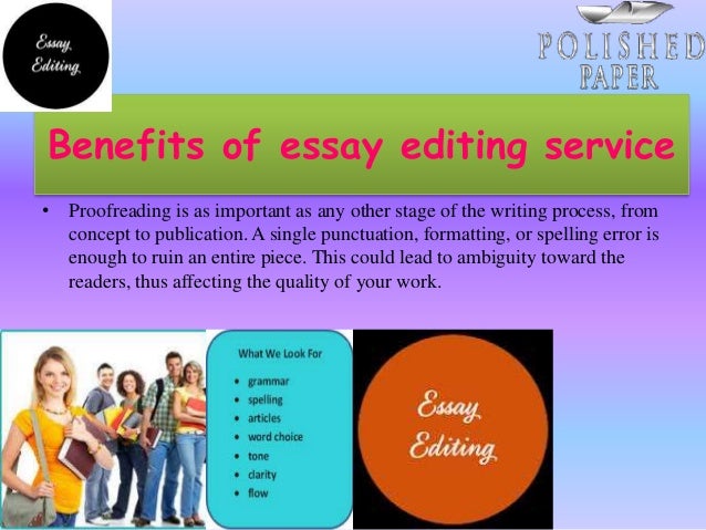 Professional Essay Editing Service