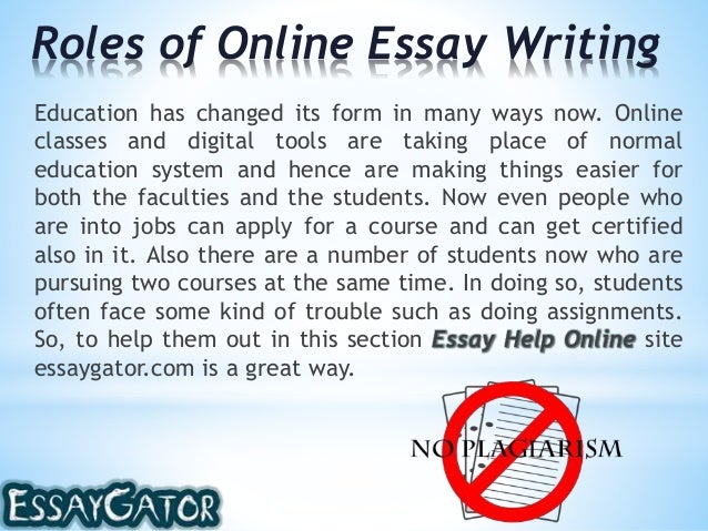 Get Special Assistance From An Essay Writing Expert Online
