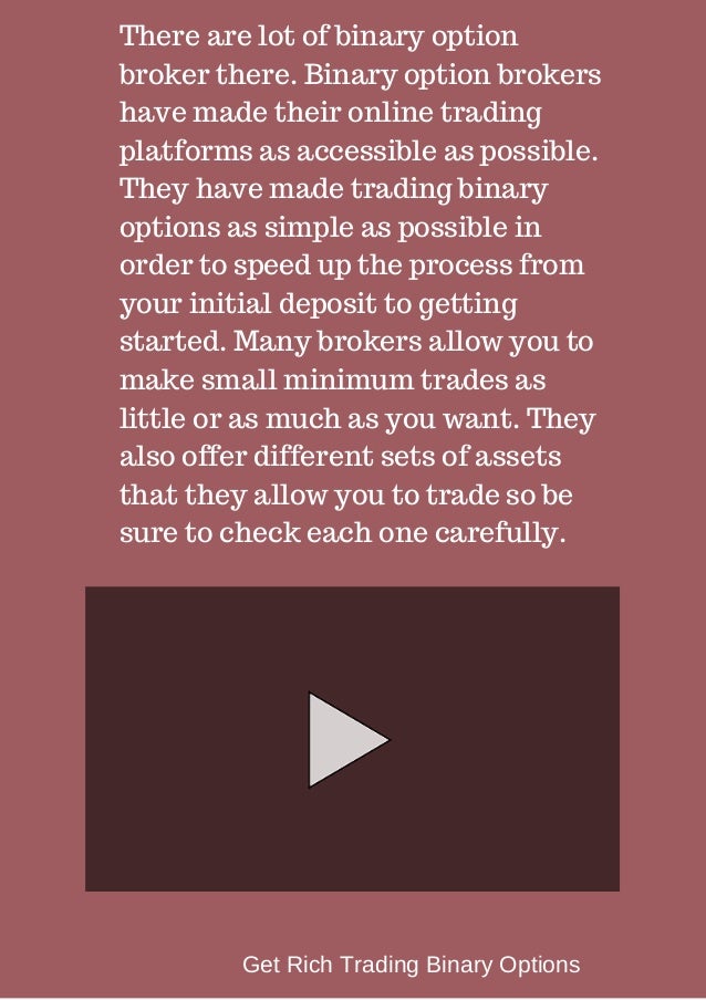Get rich trading stock options