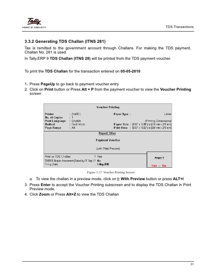 challan tds form