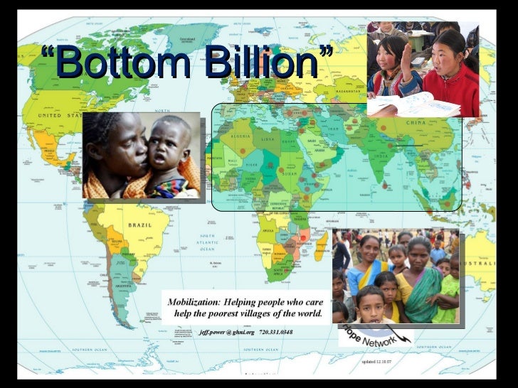 “Bottom Billion” map