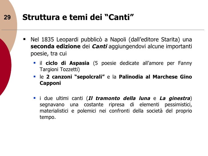 Giacomo Leopardi E Fanny Targioni Tozzetti Giacomo leopardi