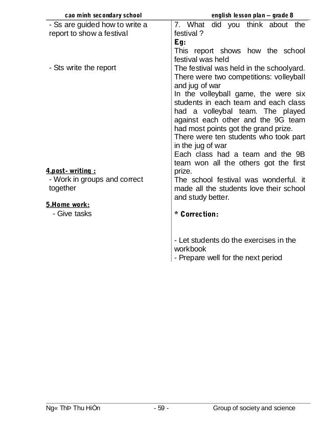 School Report Comments Bank