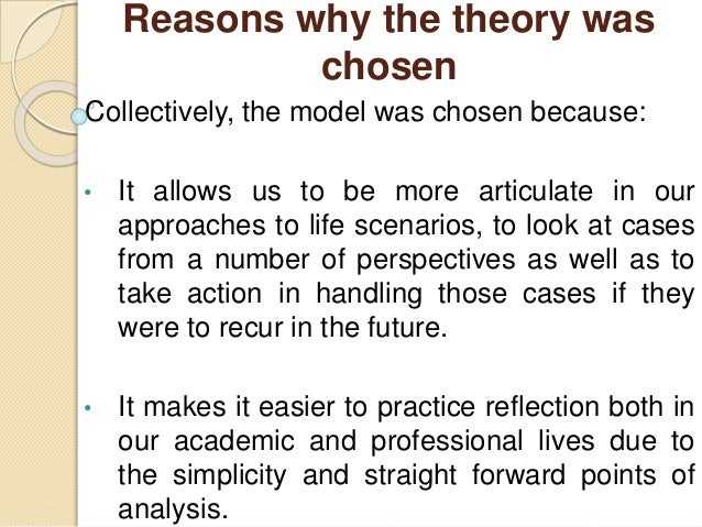 How to write a reflective essay using gibbs model