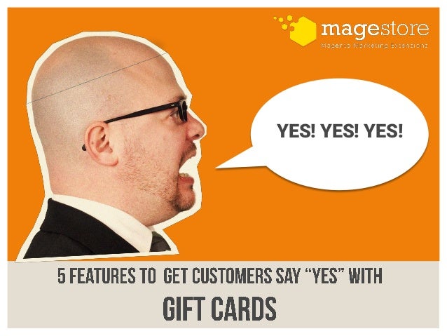 [Gift card] 5 features to get customers say yes with gift cards