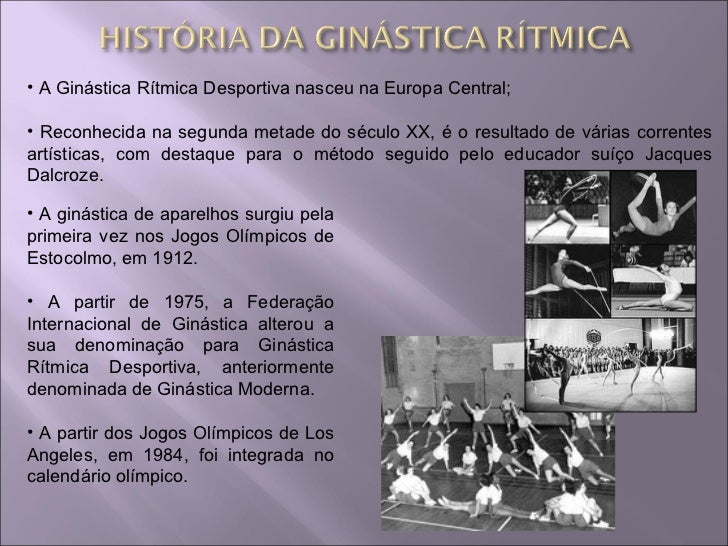 Ginástica rítmica na escola