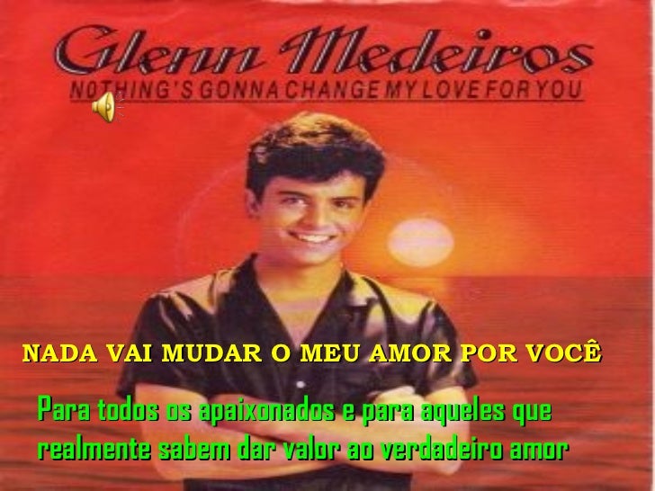 Glenn Medeiros Nothing's Gonna Change My Love
