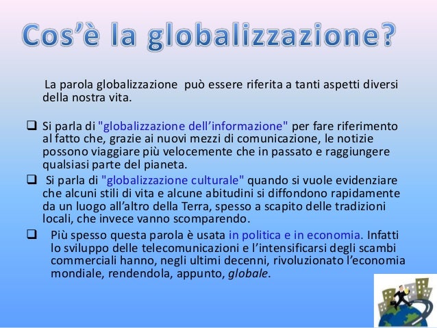 Globalizzazione