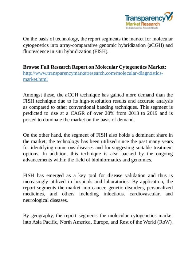 molecular diagnostics market to grow at New york , oct 10, 2017 /prnewswire/ -- the global molecular diagnostics market was valued at nearly $106 billion in 2016 the market is projected to grow at a. molecular diagnostics market to grow at New york , oct 10, 2017 /prnewswire/ -- the global molecular diagnostics market was valued at nearly $106 billion in 2016 the market is projected to grow at a.