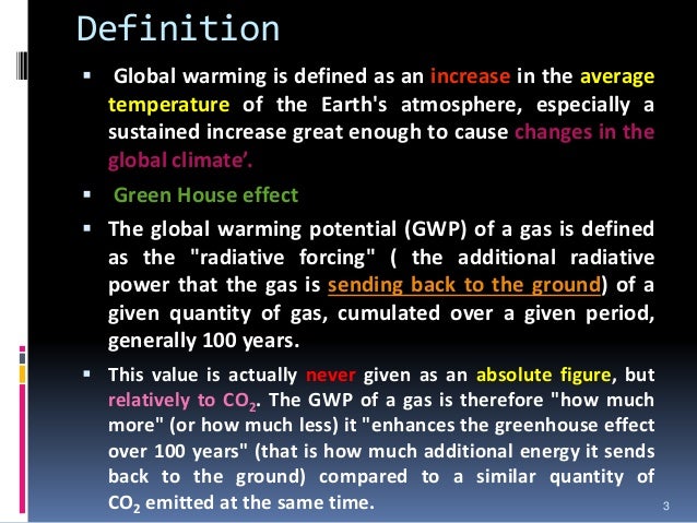 global warming definition essay