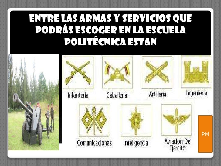 Resultado de imagen para ARMAS Y SERVICIOS