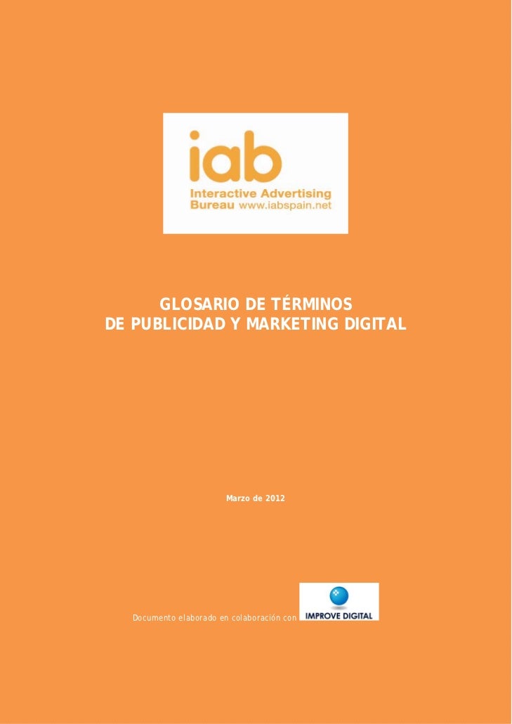 GLOSARIO DE MARKETING glosario de marketing: