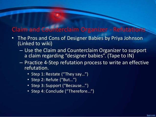 Designer babies pros and cons essay