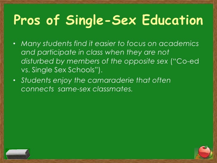 Pros And Cons Of Sexul Education