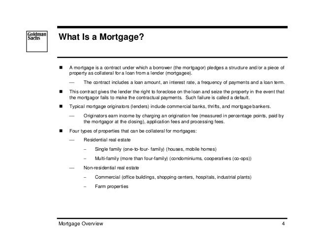 Assignment Mortgage