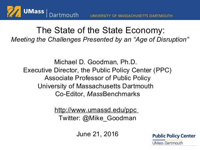 Michael D. Goodman, Ph.D.Executive Director, the Public Policy Center (PPC)Associate Professor of Public PolicyUniversi...