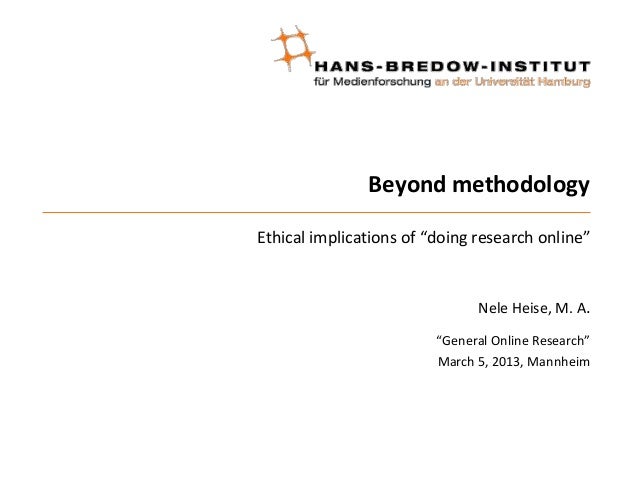ethics in research methodology ethics in research methodology